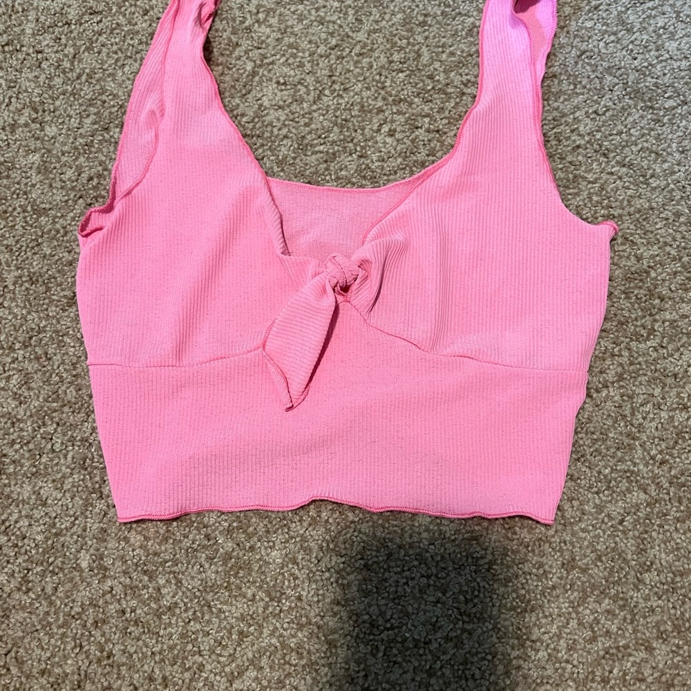 tie crop top